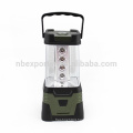 6 led portable hanging LED camping lamp lights with compass with dimmer switch